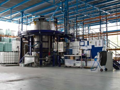 Mixing vessel and IBCs in ReAgent's factory