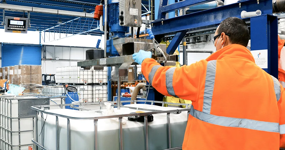 Chemical blending at ReAgent