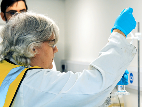 Quality testing in ReAgent's lab