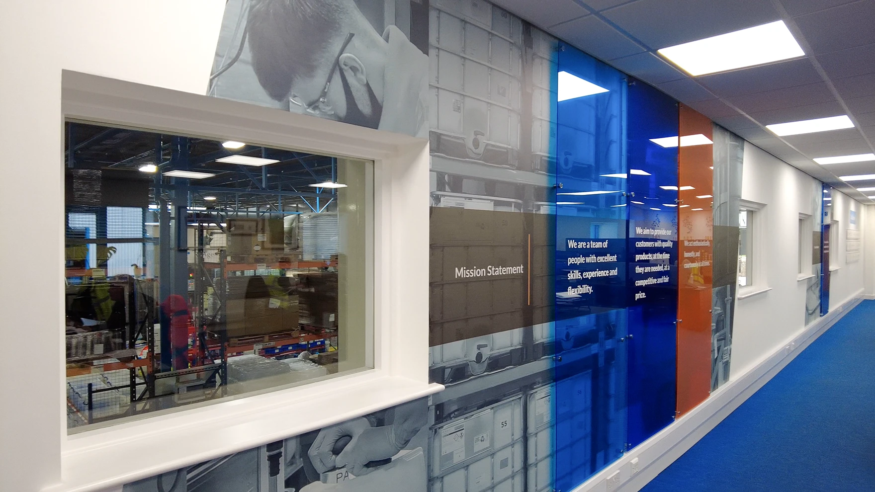 Mission statement display