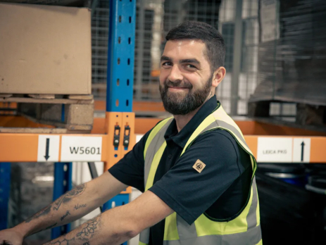 ReAgent Chemicals employee wearing branded workwear