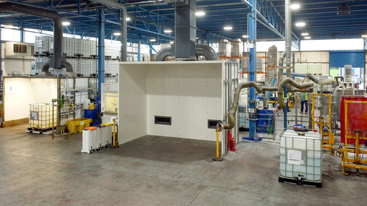 ReAgent Chemicals large fume extraction cupboard