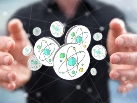 Graphic of the atomic structure
