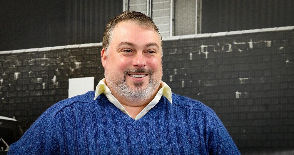 Ian Holland, Speedcrete's marketing manager