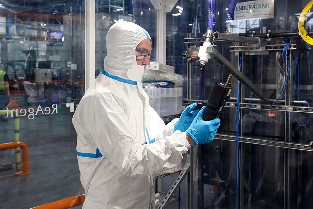 Testing quality in cleanroom