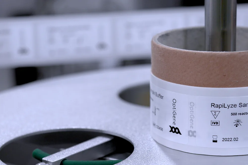 Vial Filling labelling