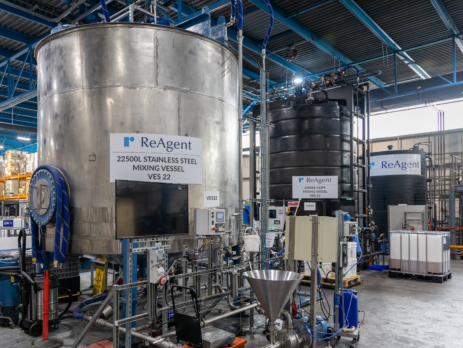 ReAgent's mixing vessels