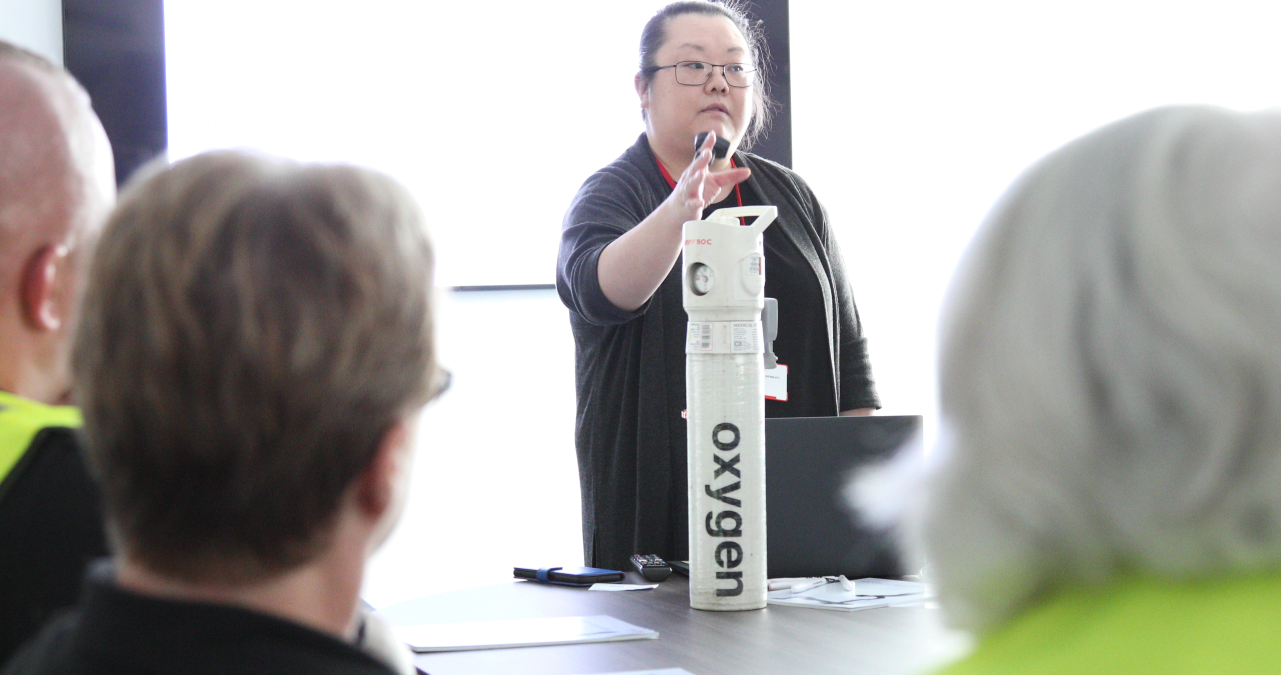 Oxygen training at ReAgent