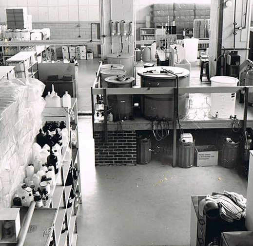 Our factory floor circa 1979