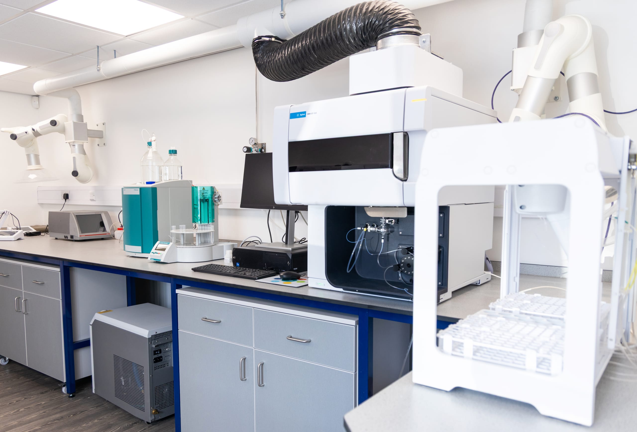 ReAgent's on-site laboratory
