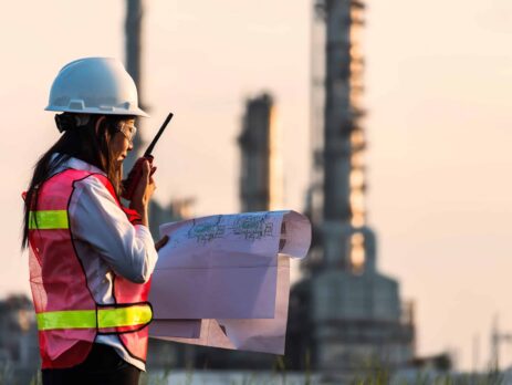 How To Become A Chemical Engineer In The UK||A blueprint of a chemical engineers plans for titration||Chemical engineer student turning pipeline pump for training in laboratory