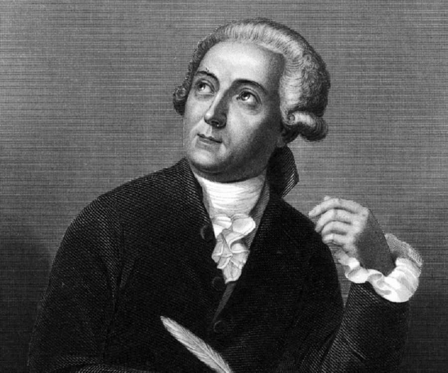 A black and white portrait of Antoine Lavoisier