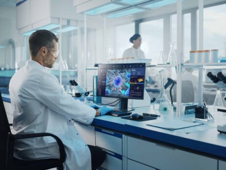 Pharmaceutical chemist in laboratory||Biotechnology