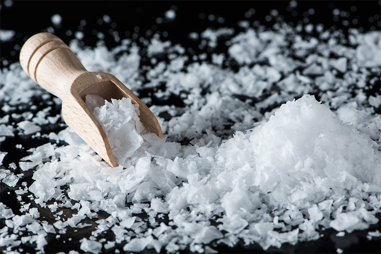 The salt form of ionic compounds.