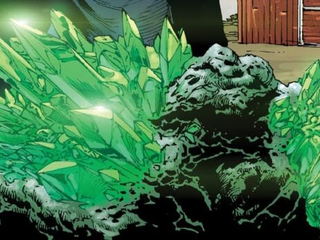 Green kryptonite crystals